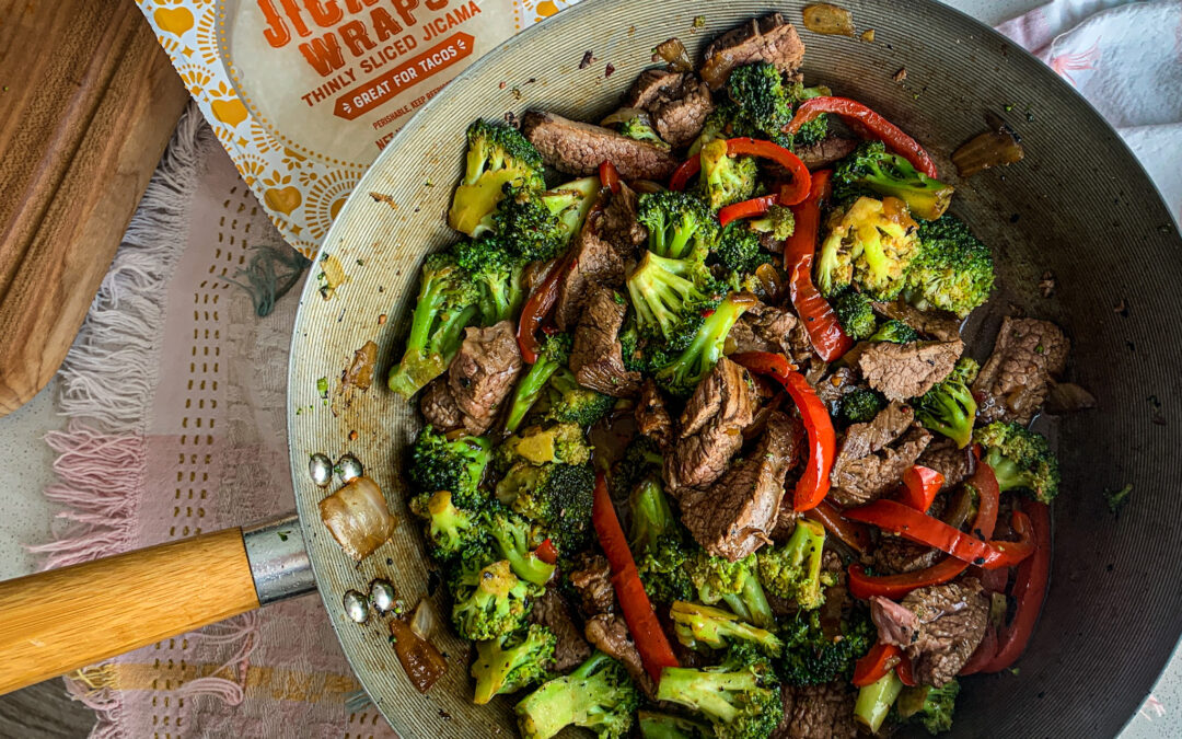 Beef and Broccoli Stir Fry Tacos